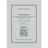 Mercadante G.s. Concerto Sib Majeur OP 101 Clarinette