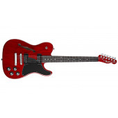 Fender Jim Adkins JA-90 Telecaster Thinline Crimson Red Transparent