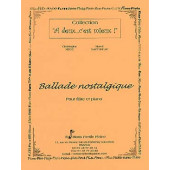 Mege C./sautereau H. Ballade Nostalgique Flute