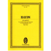 Haydn J. STREICH-QUARTETT D Dur OP 33/6 Conducteur