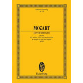 Mozart W.a. Divertimento K 563 Cordes Partition de Poche