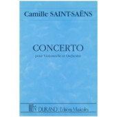 SAINT-SAENS C. Concerto N°1 OP 33 Violoncelle et Orchestre Conducteur