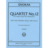 Dvorak A. Quintet OP 81 Cordes et Piano