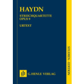 Haydn J. STREICH-QUARTETT OP 9 Conducteur