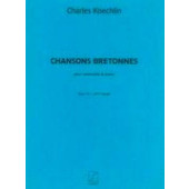 Koechlin C. Chansons Bretonnes Vol 3 Violoncelle