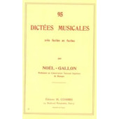 NOEL-GALLON Dictees Musicales Faciles et Tres Faciles