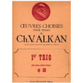 Alkan Ch. 1ER Trio OP 30 Piano Violon Basse