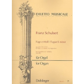 Schubert F. Fugue E Moll Orgue