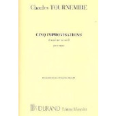 Tournemire C. Improvisations Vol 2 Orgue