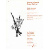 Milhaud D./calmel R. Petit Concert Clarinette Sib
