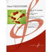 Vieuxtemps H. 3ME Concerto 1ER Solo Violon
