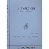 Duport J.l. 21 Exercices Vol 1 Violoncelle