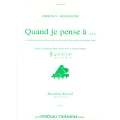 Gouinguene C. Quand JE Pense A... Vol 2 Piano