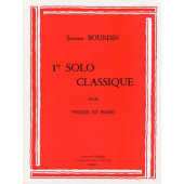 Bourdin S. Solo Classique N°1 Violon
