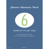 Bach J.s. Sonates en Trio Pour Orgue  Transcrites Pour Alto