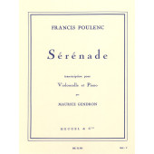 Poulenc F. Serenade Violoncelle