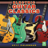 Electric Guitar Classics 2017 Calendrier