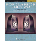 Pop Classics For Two Easy Duets Violons