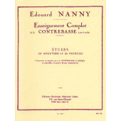 Nanny E. Etudes de Kreutzer et Fiorillo Contrebasse
