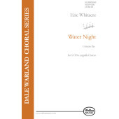 Whitacre E. Water Night Choeur Satb