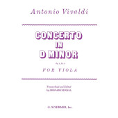 Vivaldi A. Concerto RE Mineur OP 3 N°6 Alto