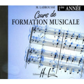 Labrousse M. Cours de Formation Musicale 1RE Annee CD