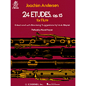 Andersen J. 24 Grandes Etudes OP 15 Flute