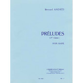 Andres B. Preludes 3ME Cahier Harpe
