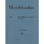 Mendelssohn F. Fantaisies OP 16 Piano