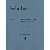 Schubert F. Quatuor A Cordes OP 161