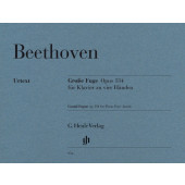 Beethoven L.v. Grande Fugue OP 134 Piano 4 Mains