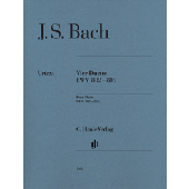 Bach J.s. Duos Bwv 802-805 Piano