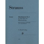 Strauss R. Concerto N°1 OP 11 Cor