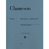 Chausson E. Trio OP 3 Violon, Violoncelle et Piano