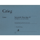 Grieg E. Danses Norvegiennes OP 35 4 Mains