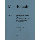 Mendelssohn F. Romance Sans Paroles OP 109 Violoncelle