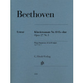 Beethoven L.v. Sonate N°13 OP 27 N°1 Piano