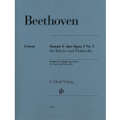 Beethoven L.v. Sonate OP 5 N°1 Violoncelle