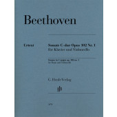 Beethoven L.v. Sonate OP 102 N°1 Violoncelle