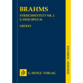 Brahms J. Sextuor A Cordes N°2 OP 36 Conducteur
