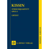 Kissin E. String Quartet Op. 3 Conducteur
