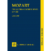 Mozart W.a. Plaisanterie Musicale 2 Violons, Alto, Basse et 2 Cors en FA Score