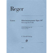 Reger M. Clarinette Sonate OP 107 Alto