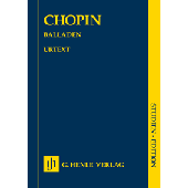 Chopin F. Ballades Piano (poche)