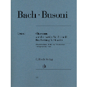 Bach J.s./busoni F. Chaconne N°2 RE Mineur Piano