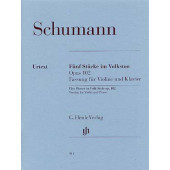 Schumann R. Stucke IM Volkston Violon