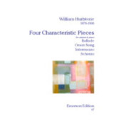 Hurlstone W. 4 Characteristic Pieces Clarinette