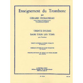 Pichaureau G. 30 Etudes Dans Tous Les Tons Trombone