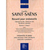 SAINT-SAENS C. Recueil Pour Violoncelle Vol 1