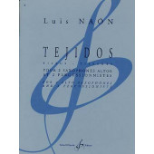 Naon L. Tejidos 2 Saxophones Altos